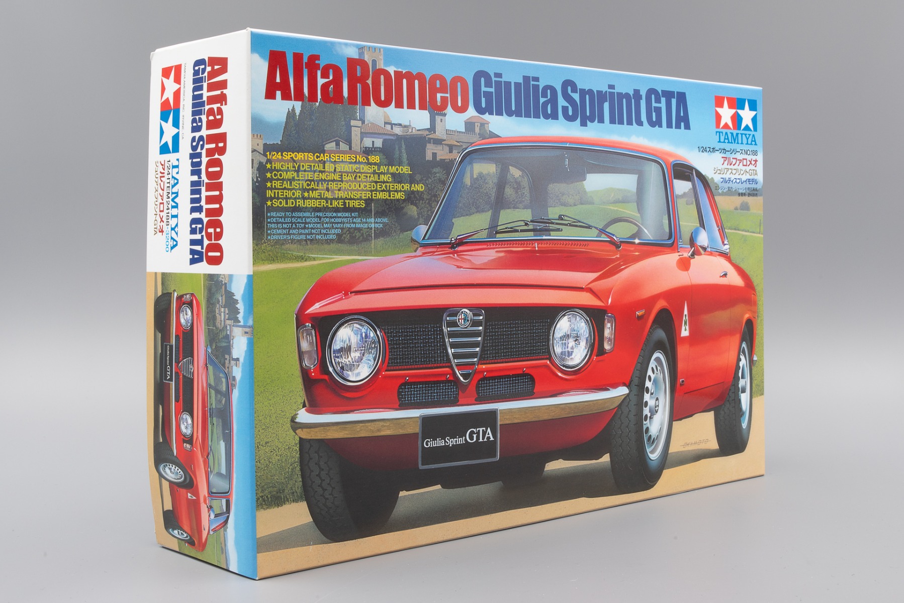 Tamiya TA24188 Alfa Romeo Giulia Sprint GTA, model kit