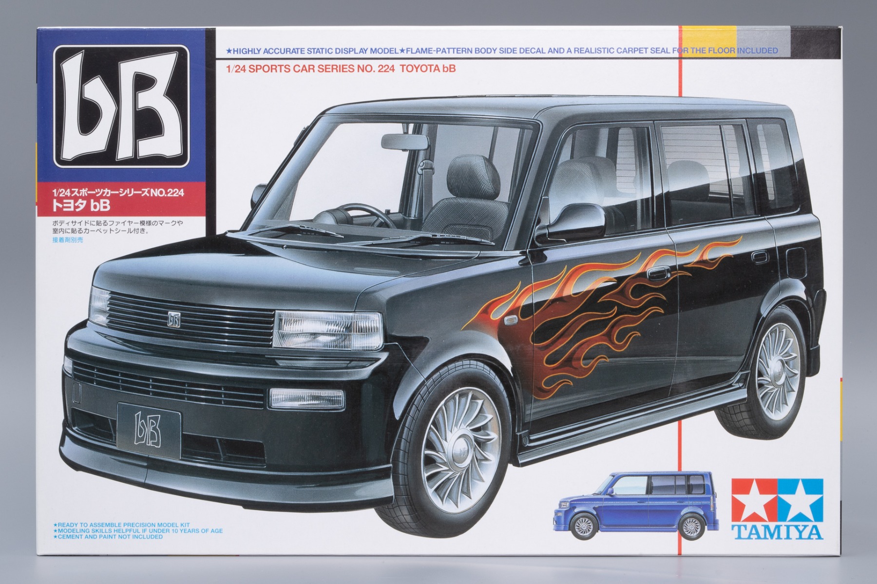 Tamiya TA24224 Toyota bB, model kit
