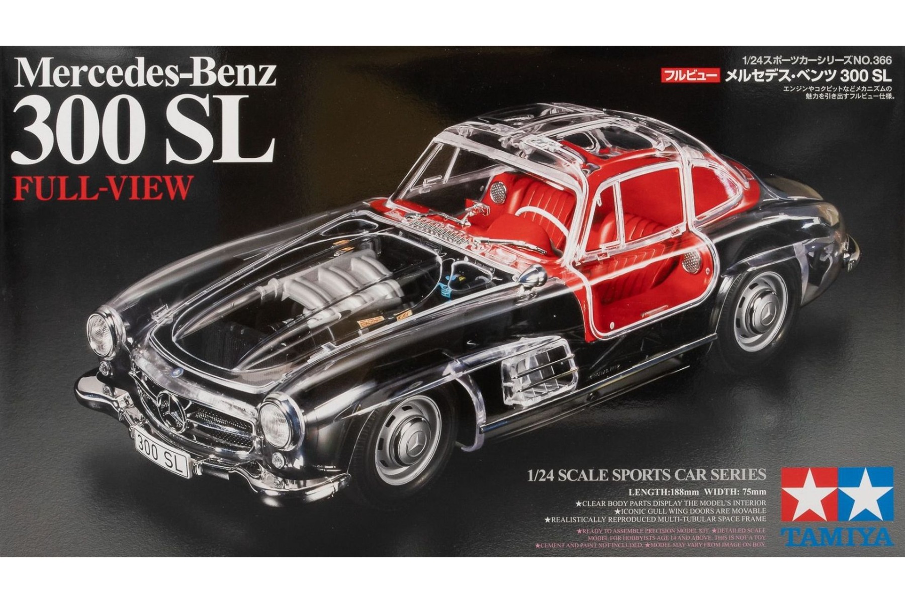 Tamiya TA24366 Mercedes-Benz 300SL 