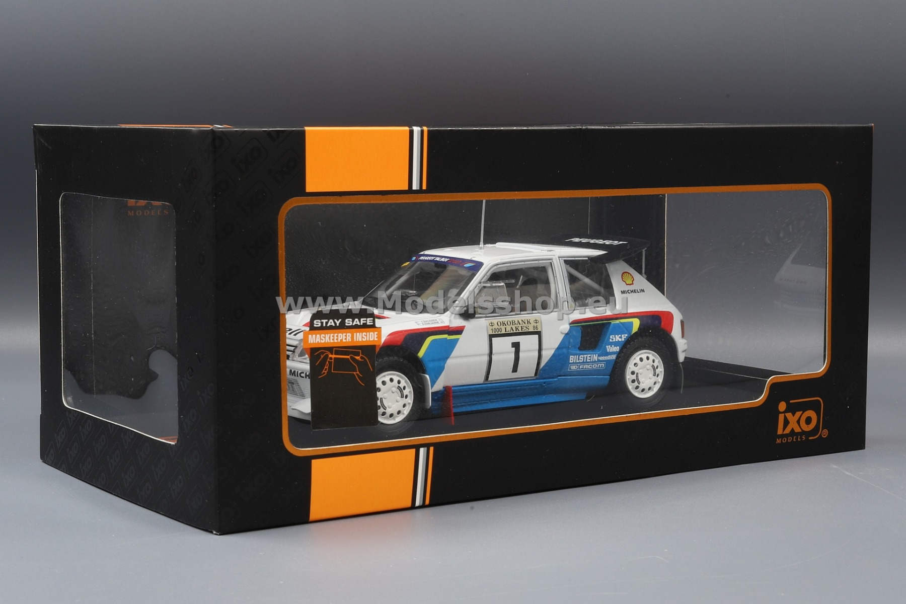 Peugeot 205 T16 E2, No.1, Rallye WM, 1000 Lakes Rally, 1986
