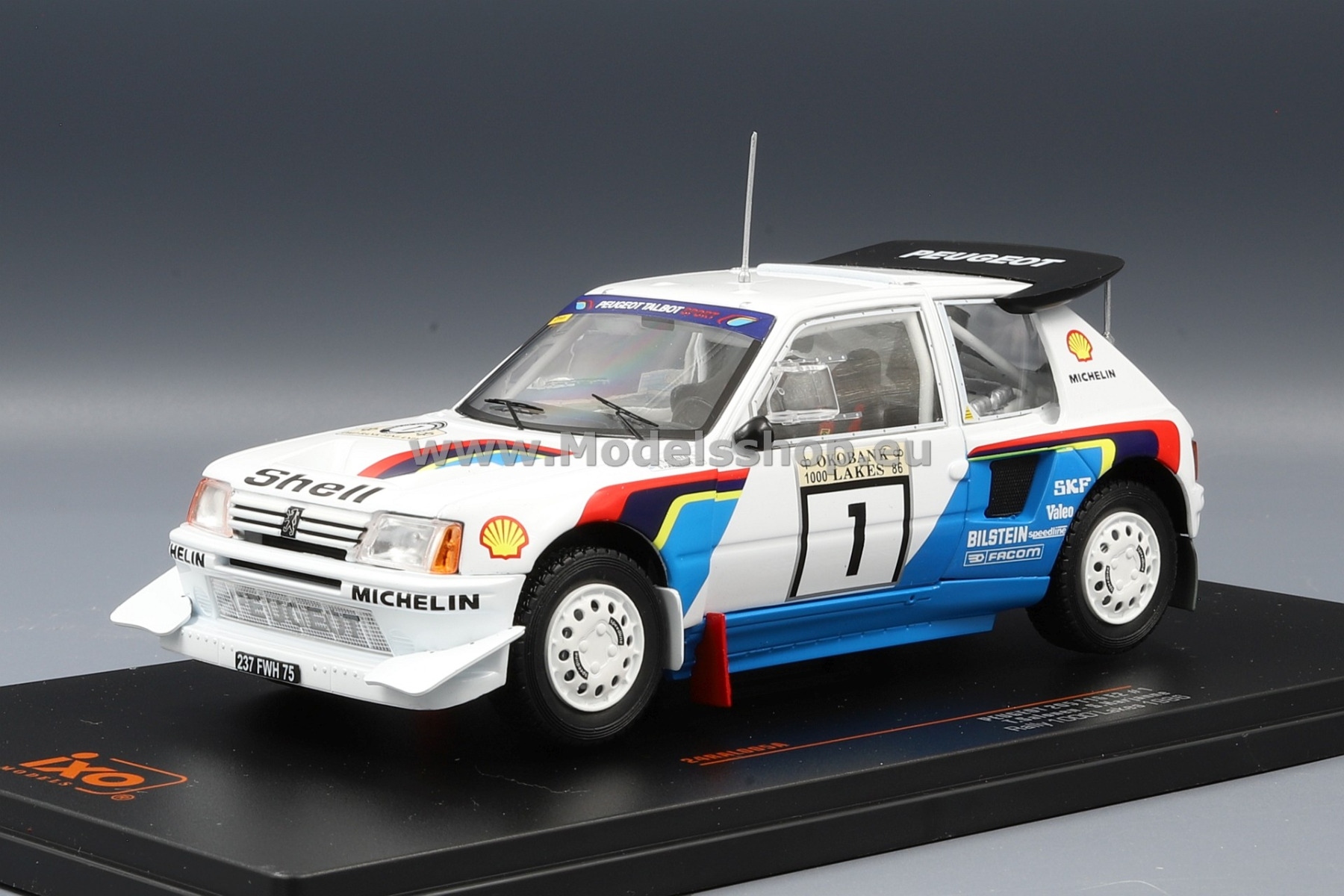 Peugeot 205 T16 E2, No.3, Rallye WM, 1000 Lakes Rally, 1986