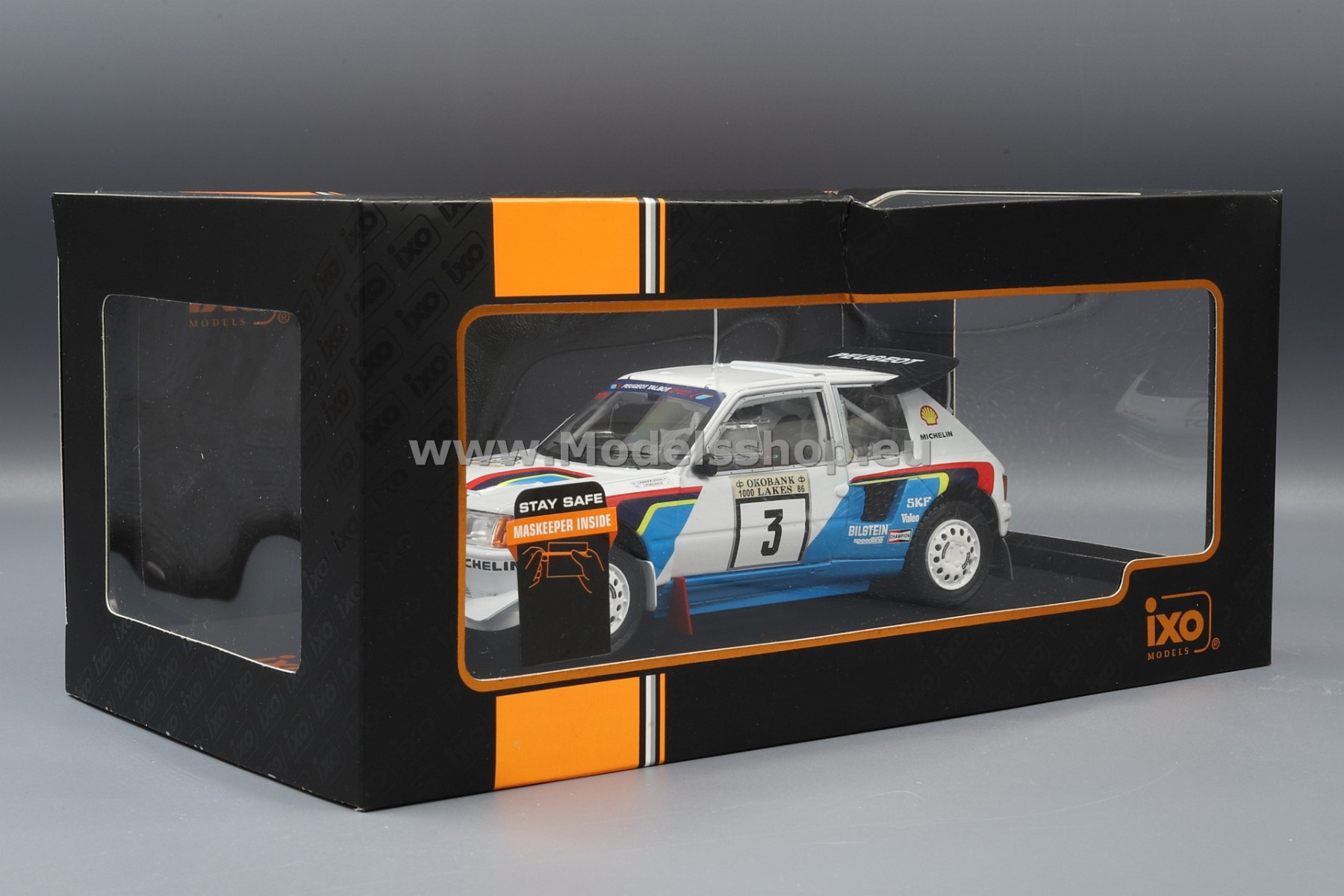 Peugeot 205 T16 E2, No.3, Rallye WM, 1000 Lakes Rally, 1986 Peugeot 205 T16 E2, No.3, Rallye WM, 1000 Lakes Rally, 1986
