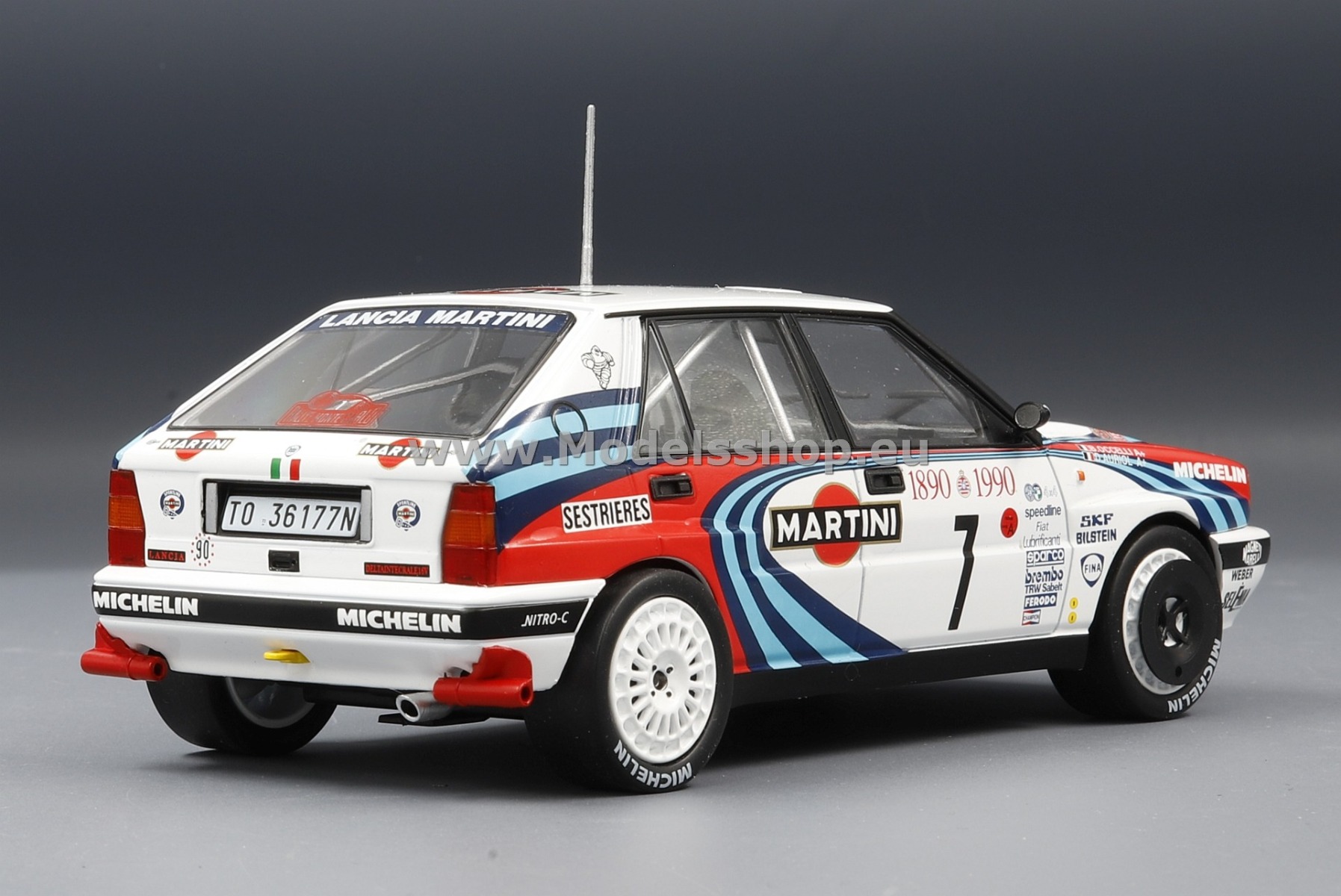 Lancia Delta Integrale 16V, No.7, Lancia Martini racing