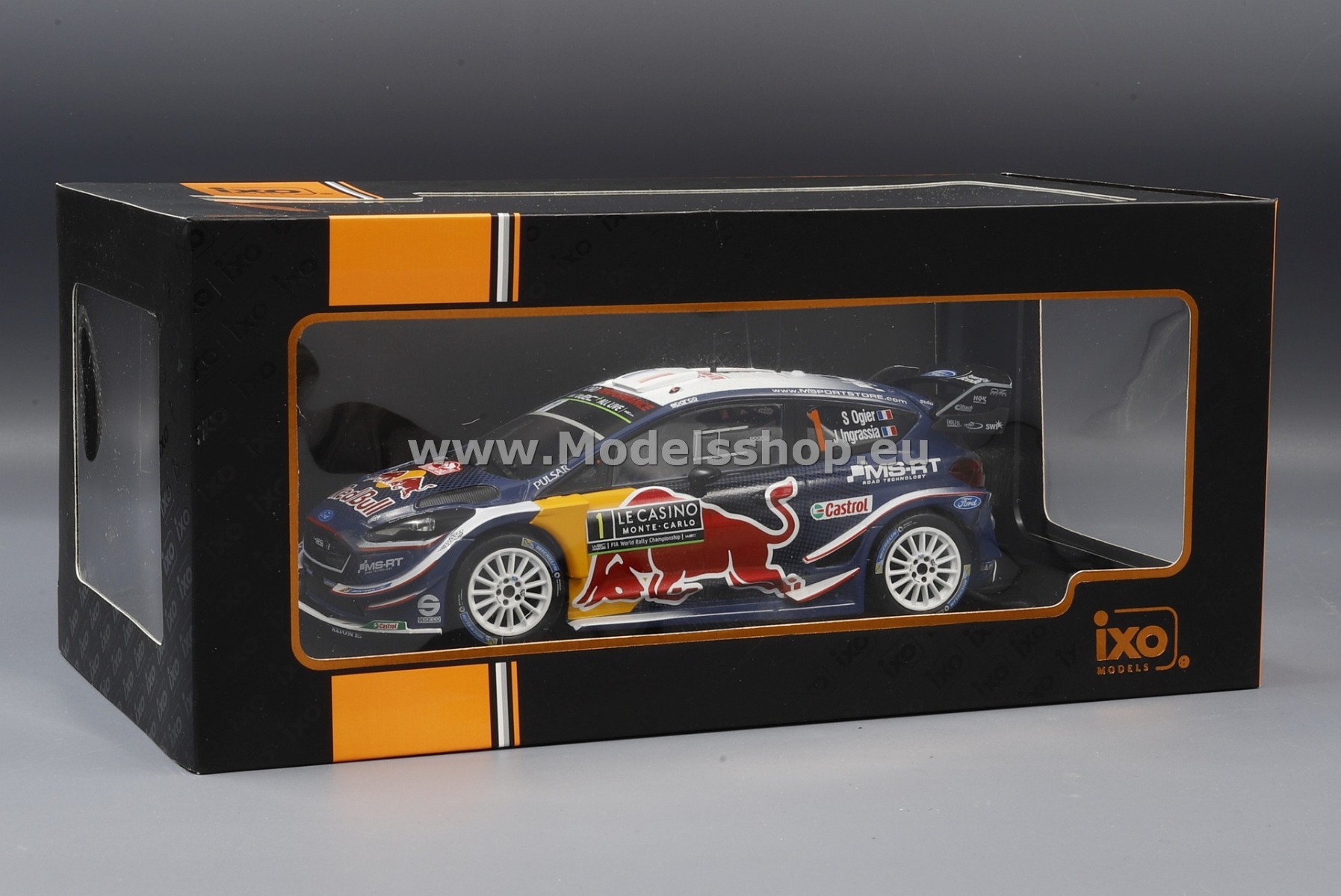 FORD FIESTA WRC RALLYE MONTE CARLO 2018 S. OGIER ALTAYA 1:43 de ref