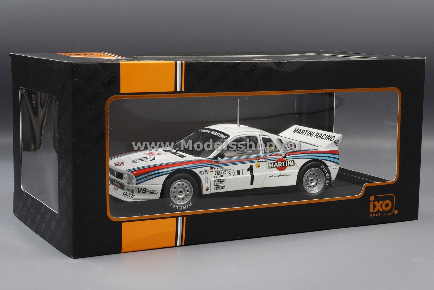 Lancia Rally 037, No.1, Martini, Rallye WM, Rallye Monte