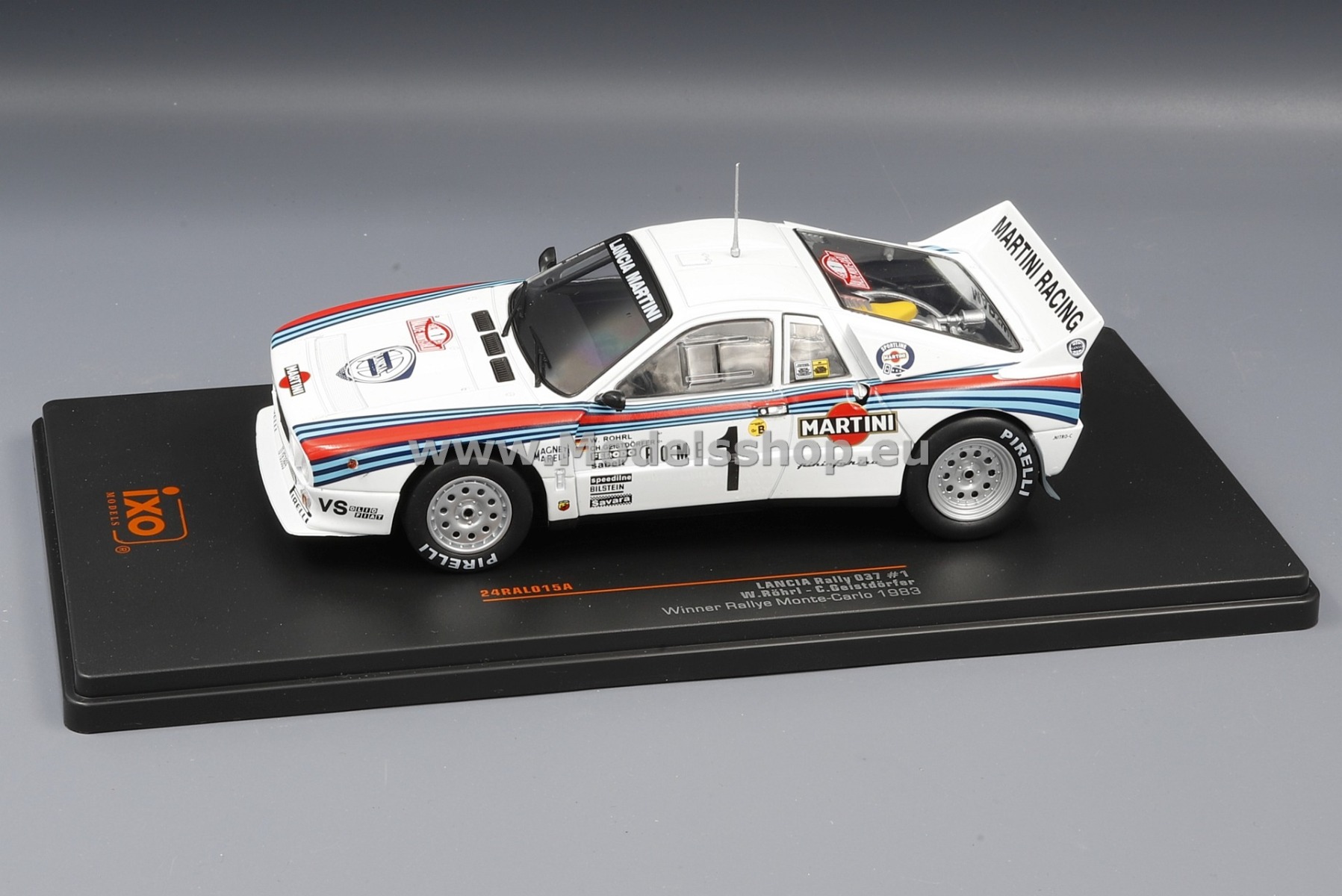 Lancia Rally 037, No.1, Martini, Rallye WM, Rallye Monte