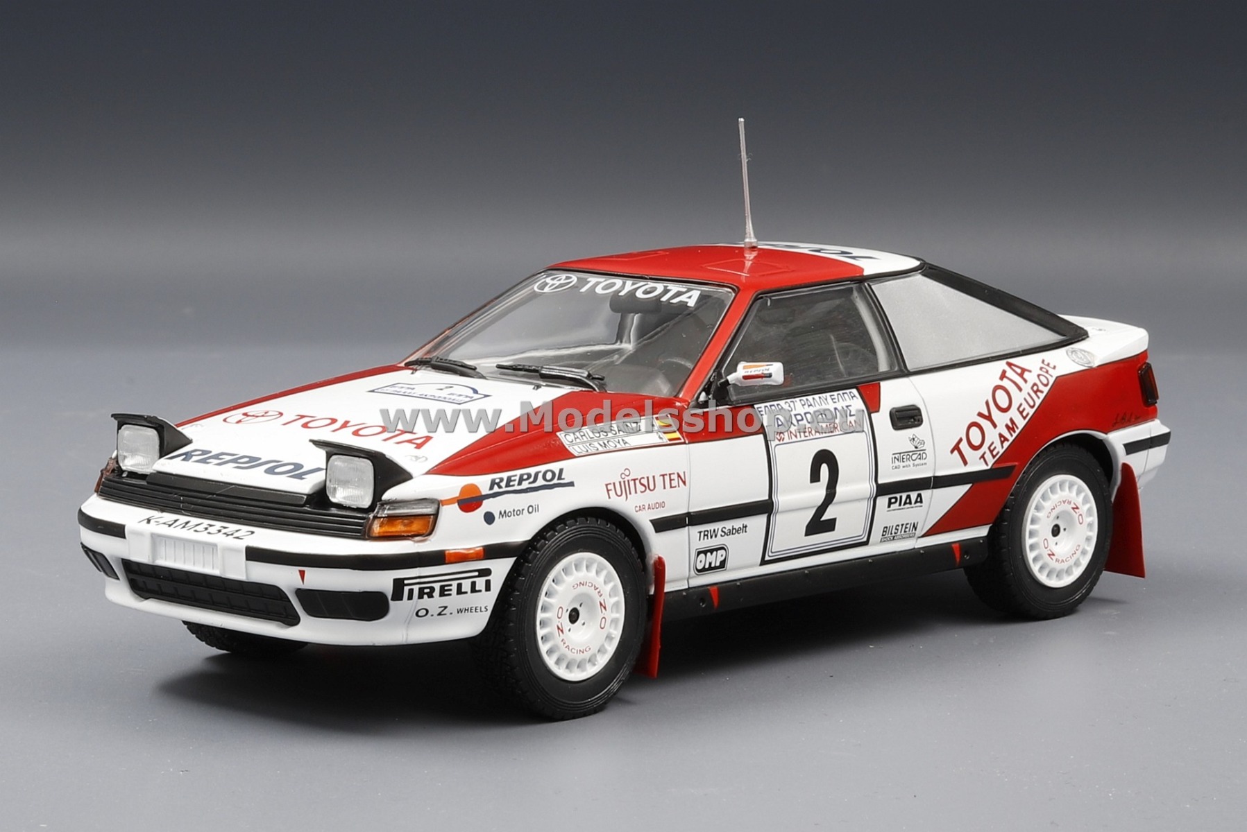 IXO 24RAL016B Toyota Celica GT-Four, No.6, Rallye WM, Rallye