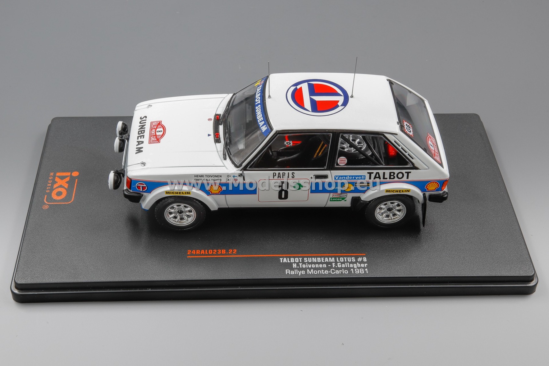IXO24RAL023B Talbot Sunbeam Lotus, No.8, Rallye WM, Rally