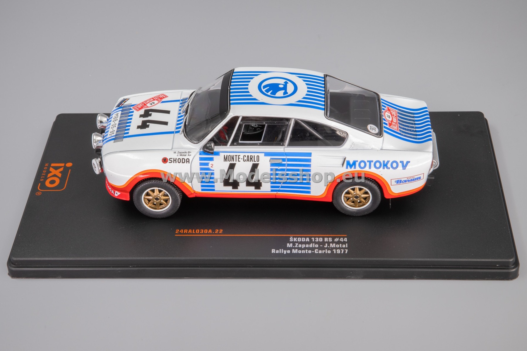 Compatibile con Skoda 130L Nº24 Haugland/Vegel Rally