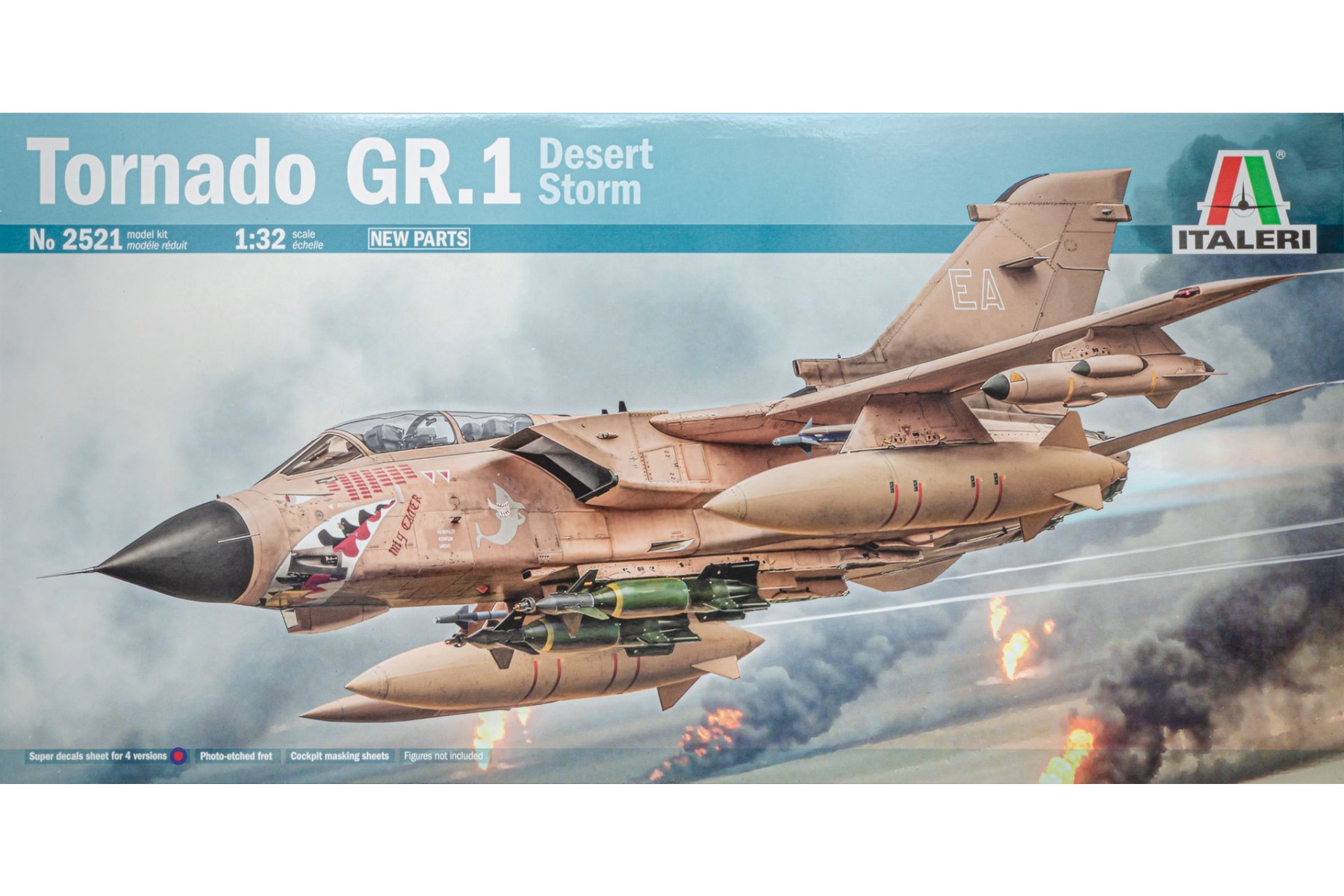 Italeri IT2521 Tornado GR.1, Desert Storm, model kit