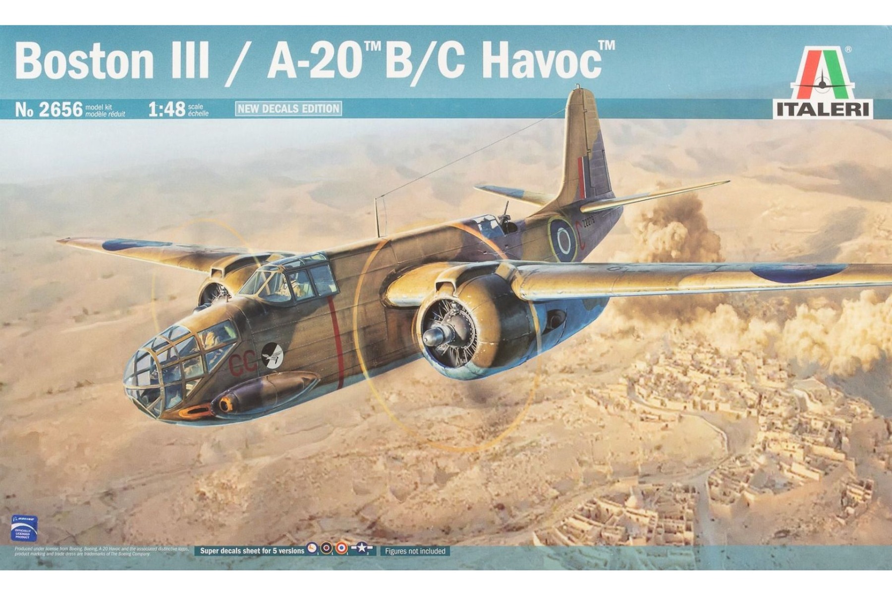 Italeri IT2656 Boston III A-20 B/C Havoc, model kit