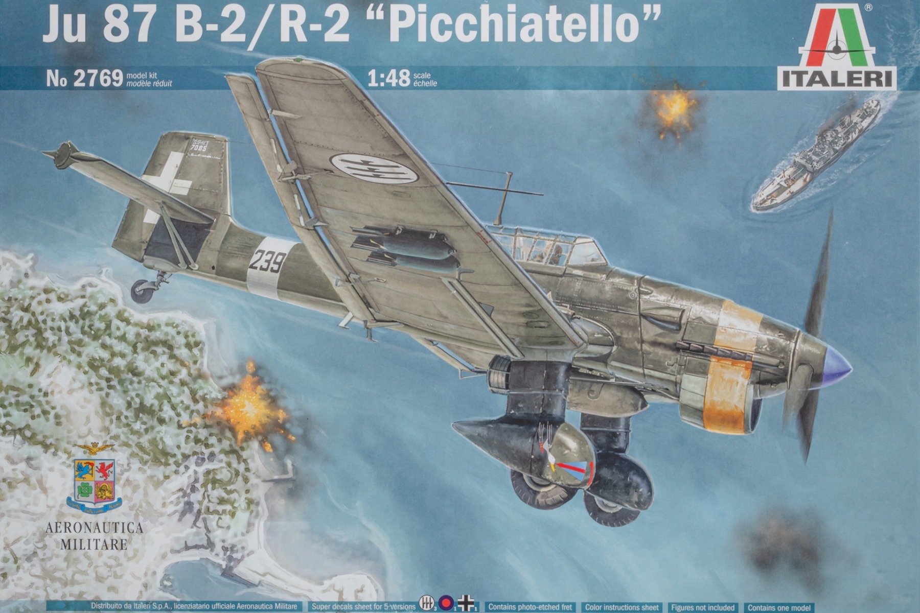 Italeri IT2769 Junkers Ju 87 B-2/R-2 Stuka 