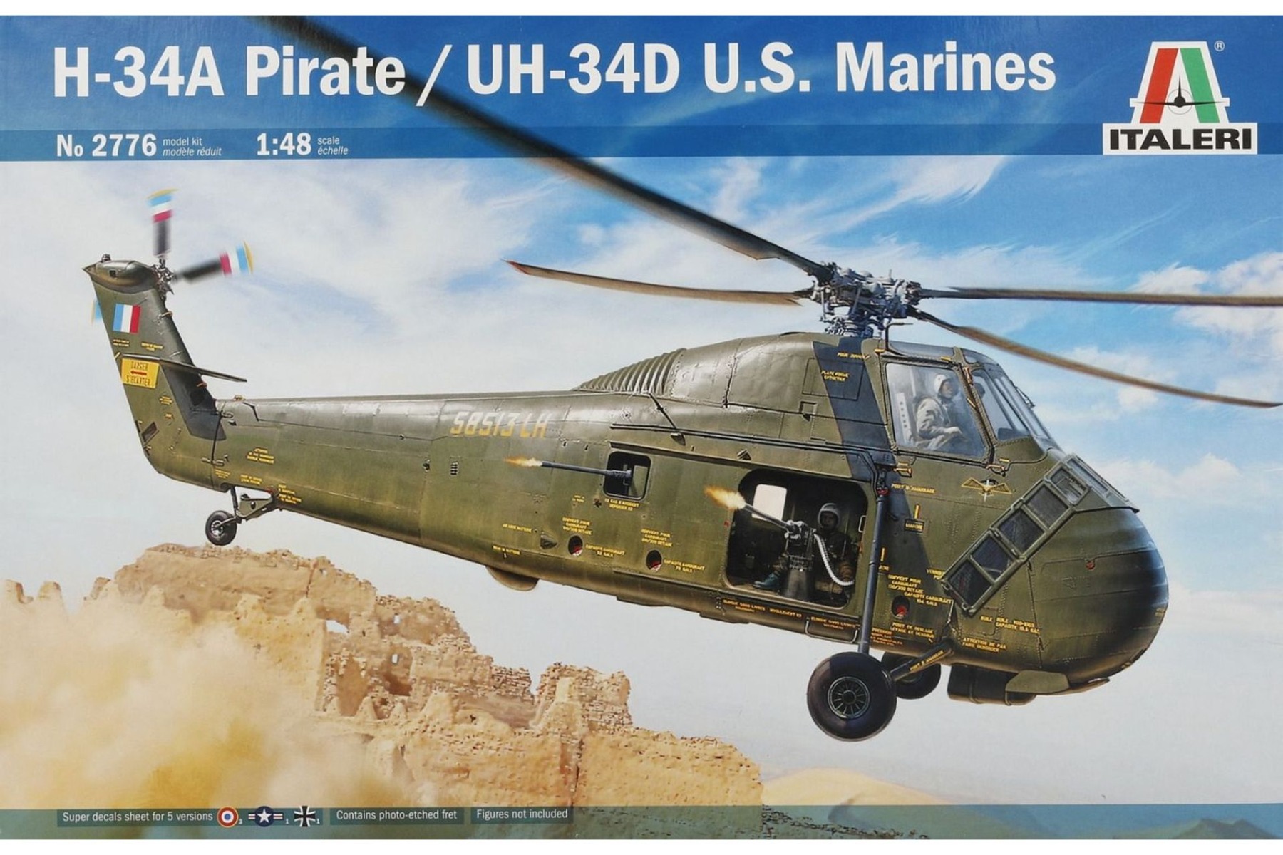 Italeri IT2776 H-34A Pirate / UH-34D U.S. Marines, model kit