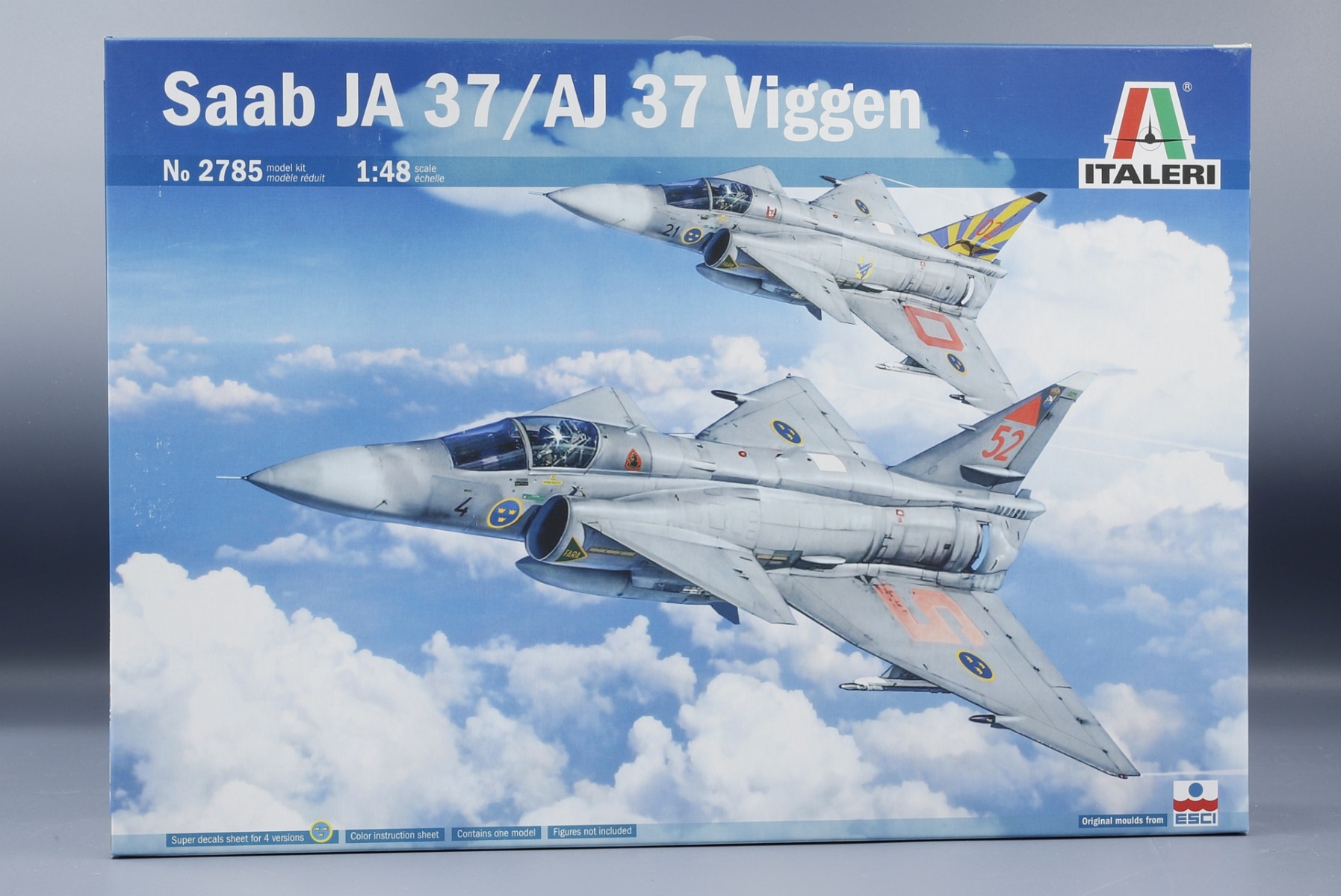 Italeri IT2785 Saab JA 37/AJ 37 Viggen, model kit