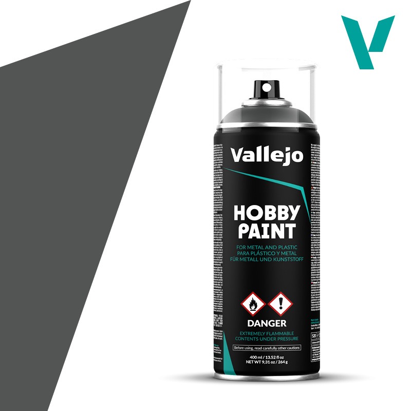 UK Bronze Green 400ml spray Vallejo Hobby Paint Primer 28004