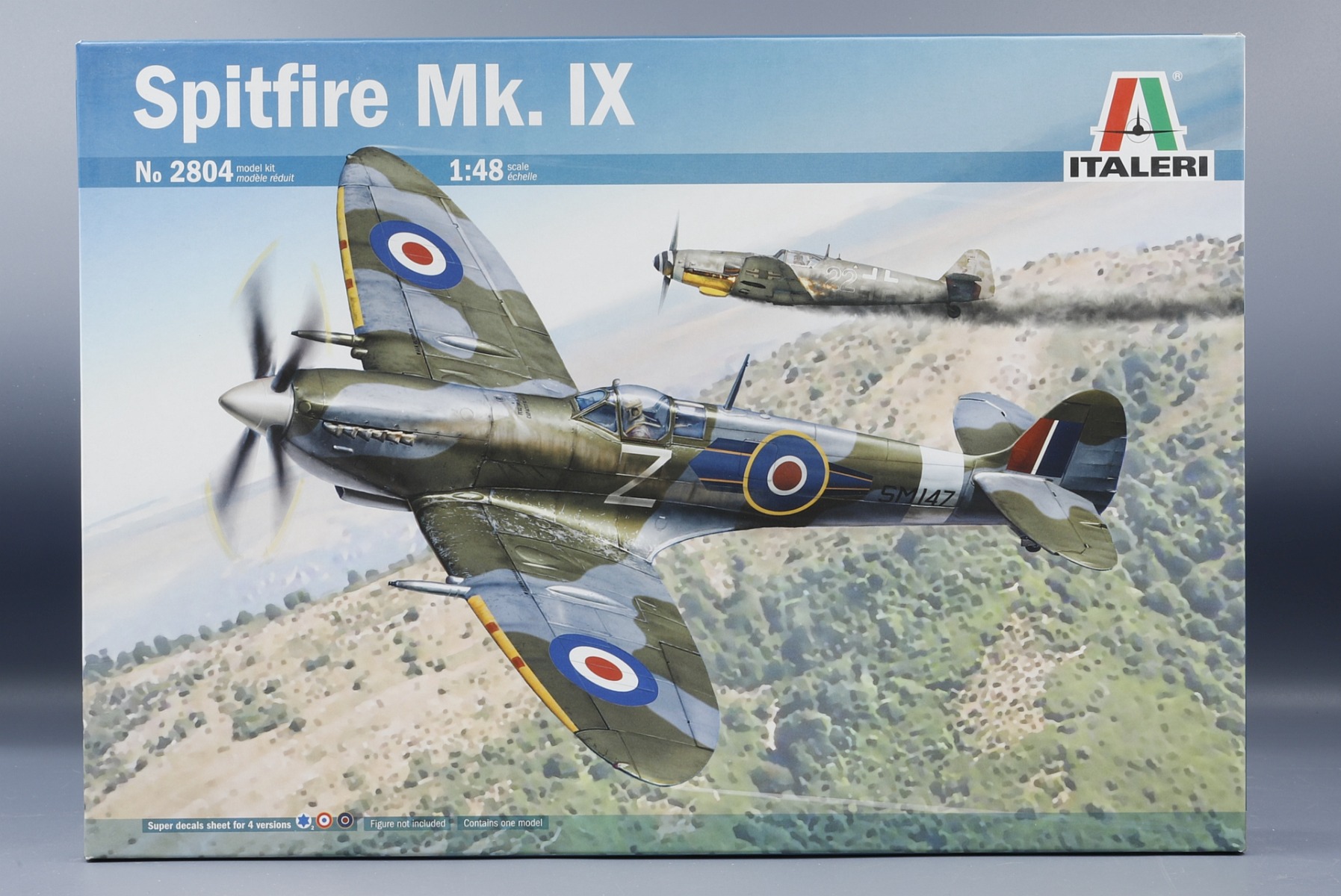 Italeri IT2804 Spitfire Mk. IX, model kit