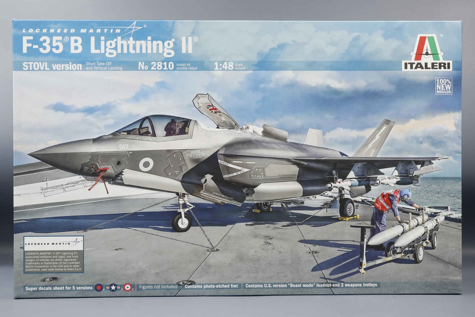 Italeri IT2810 Lockheed Martin F-35B Lightning II STOVL Version, model kit