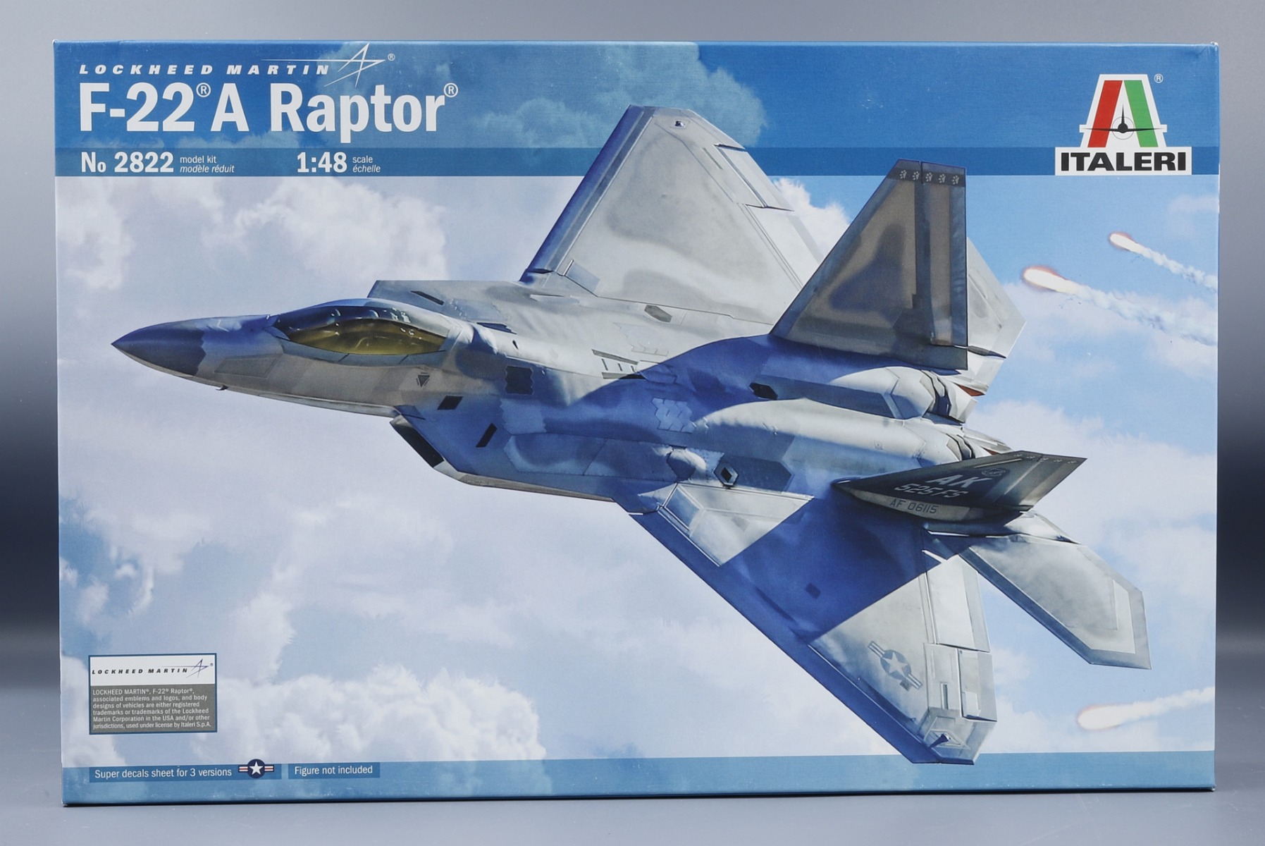 Italeri IT2822 Lockheed Martin F-22 Raptor, model kit