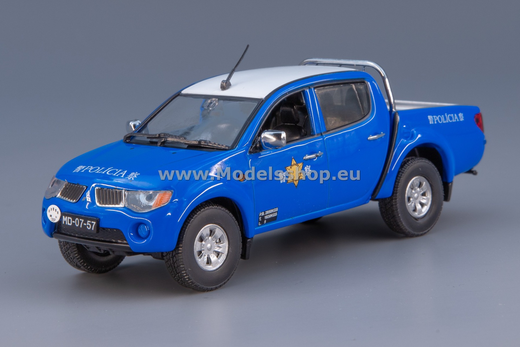 Mitsubishi L200, Macau Police Department,  RHD