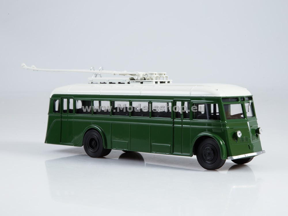 Bus magazine series (Modimio) with model of  YaTB-1 trolleybus