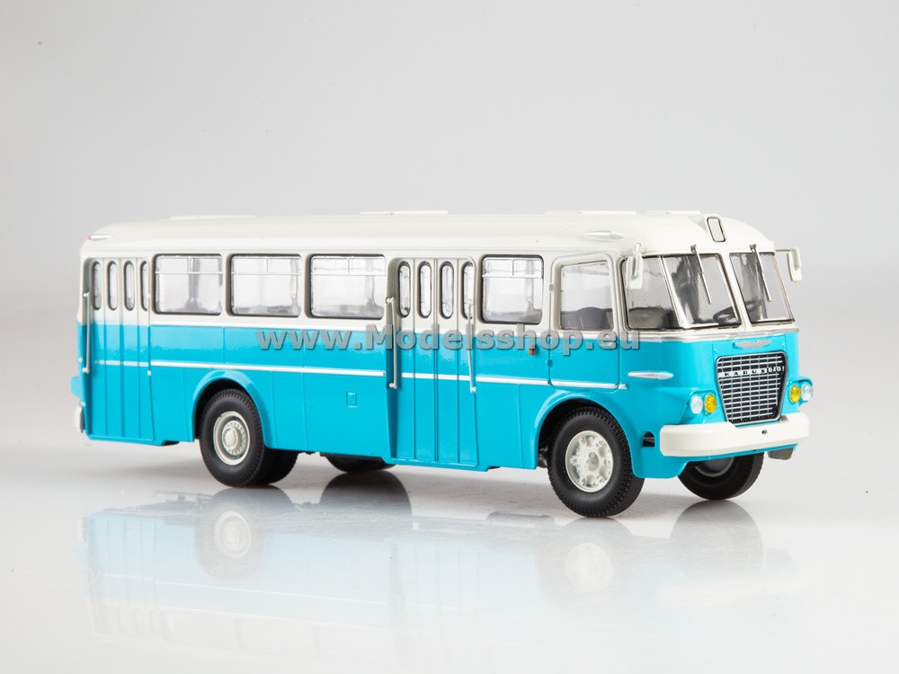 Bus magazine series (Modimio) with model of Ikarus-620