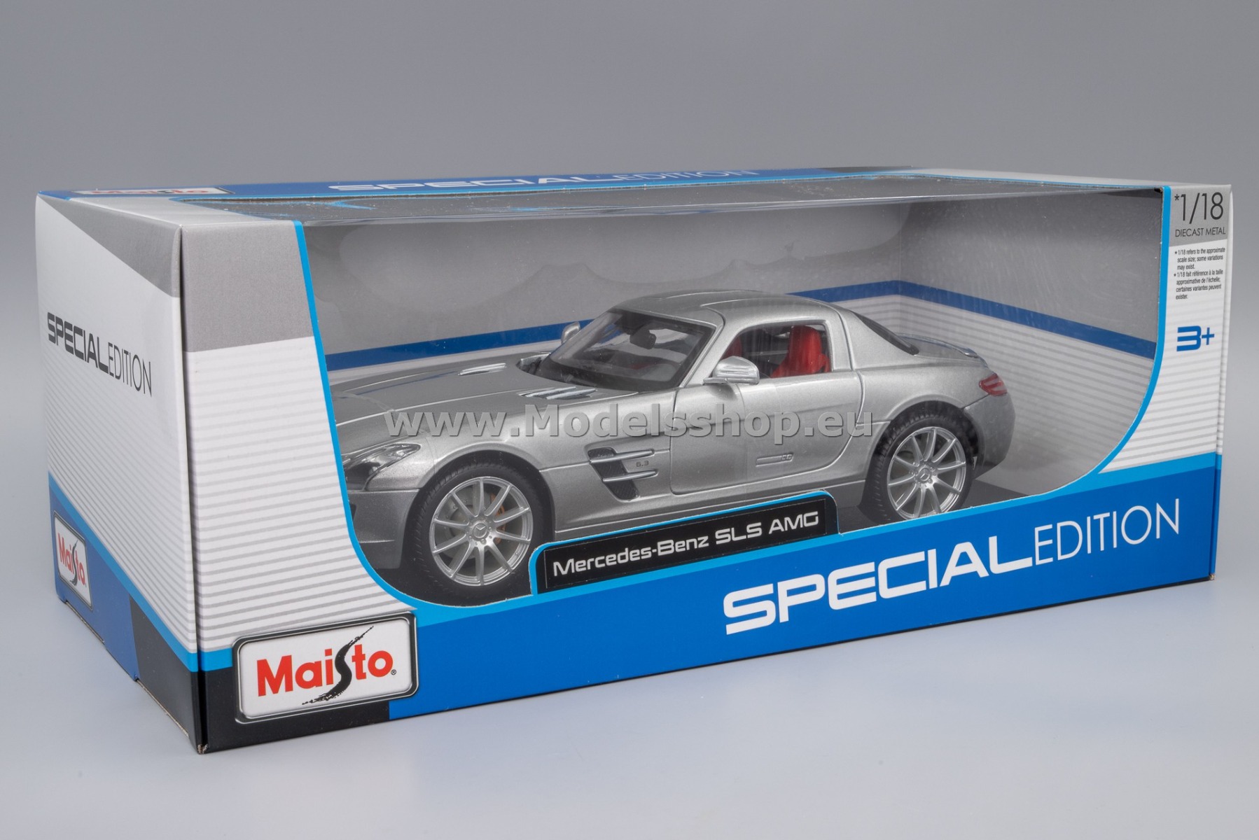 Maisto Mercedes-Benz SLS AMG (C197), 2010 /silver/ 31389