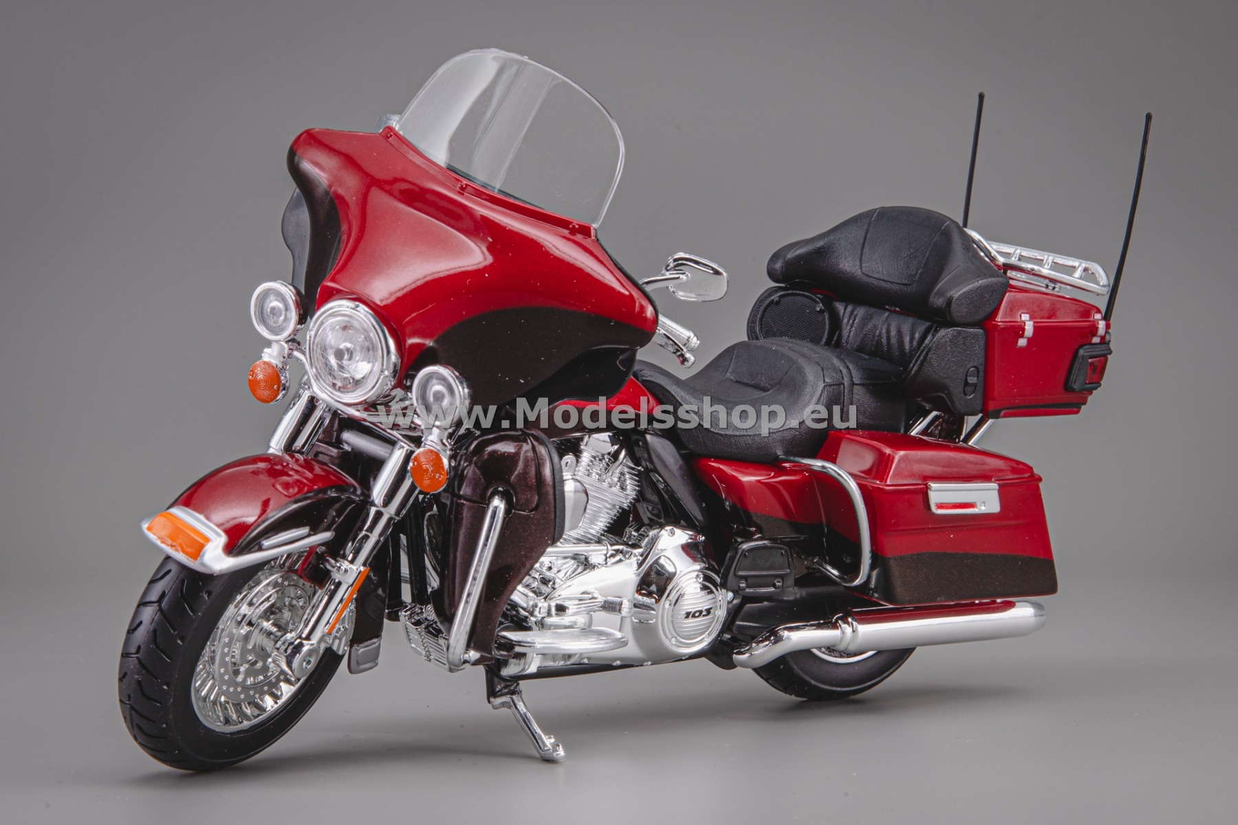 Maisto Harley-Davidson FLHTK Electra Glide Ultra Limited, 2013 /red metallic - dark brown metallic/