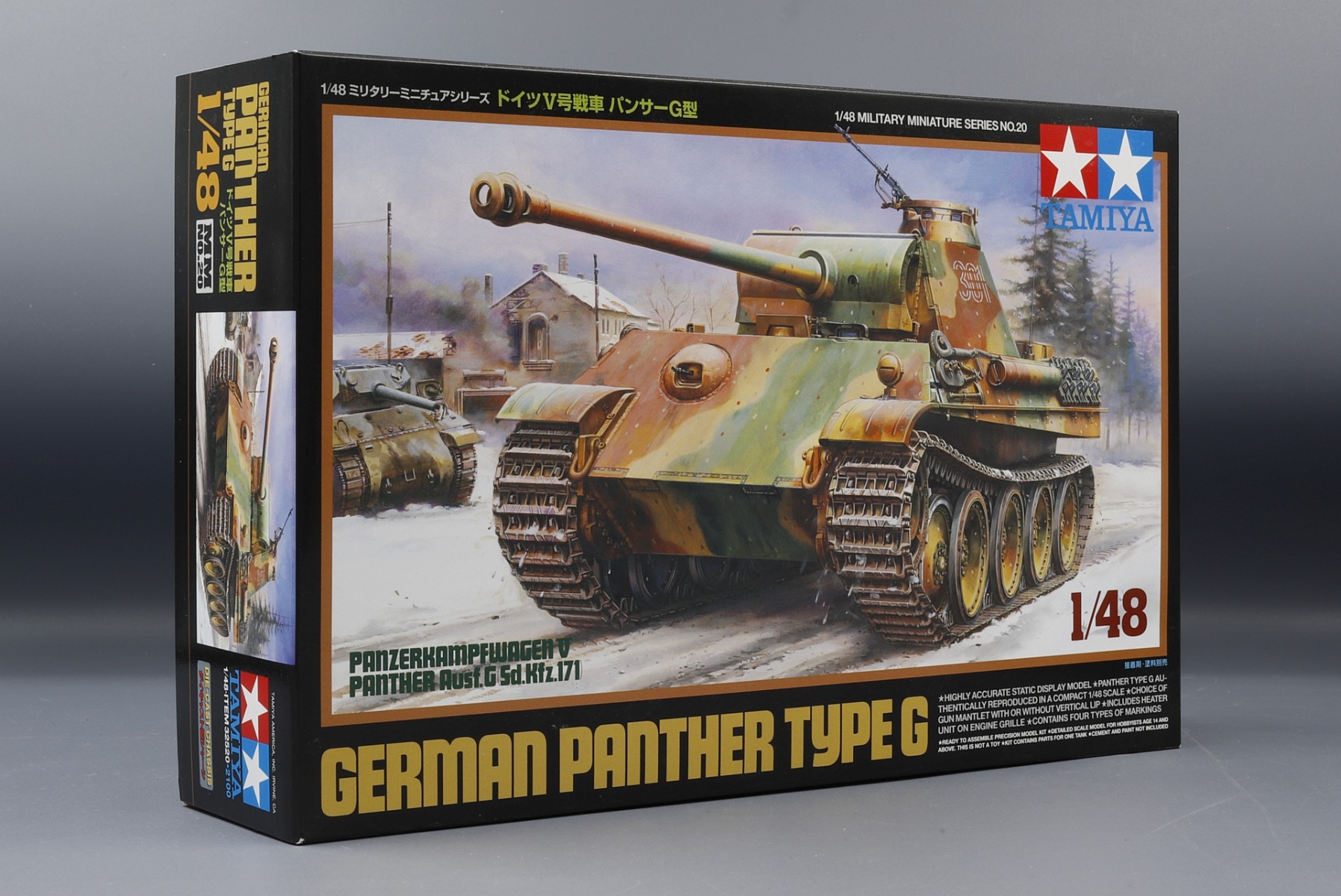 Tamiya TA32520 German Panther Type G Panzerkampfwagen V