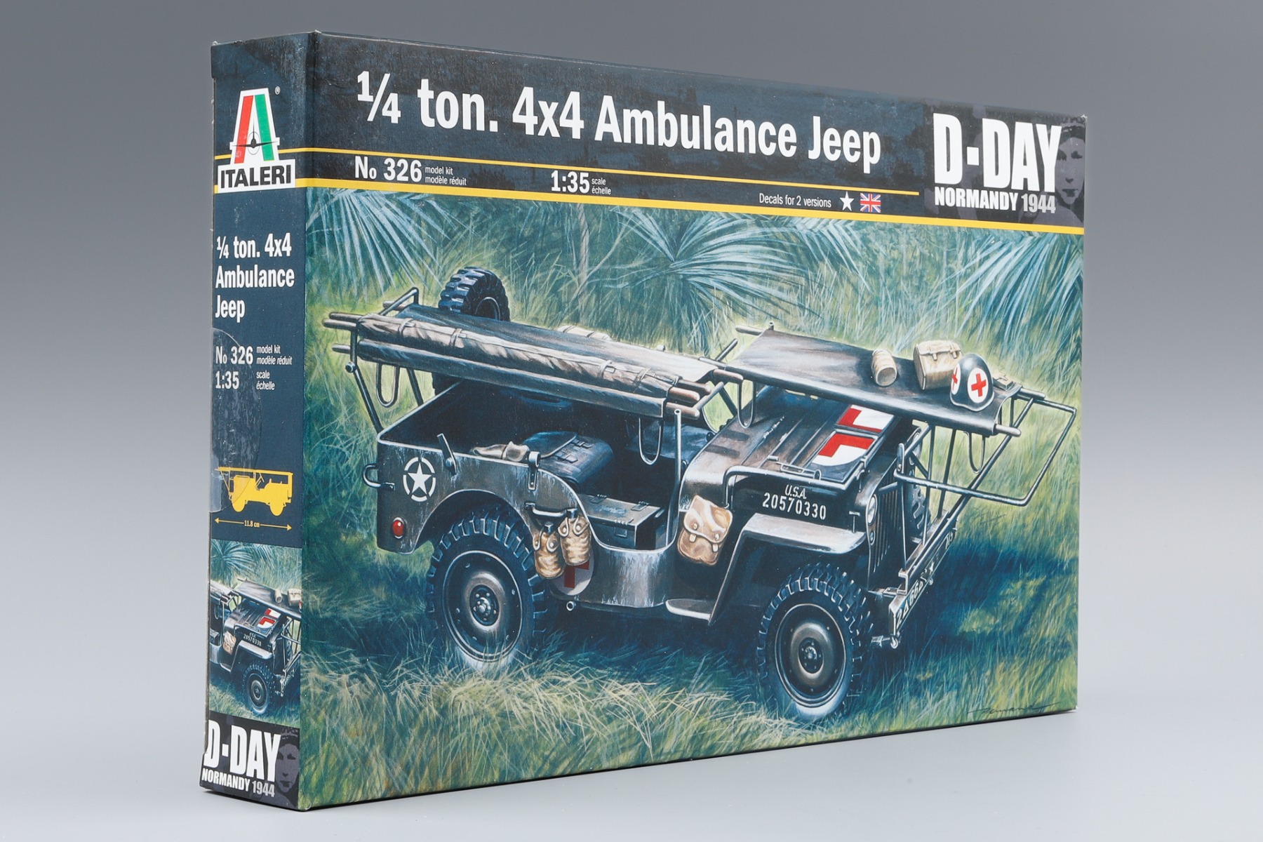 Italeri 7022 - Maquette DUKW 2 1/2 amphibie D-Day