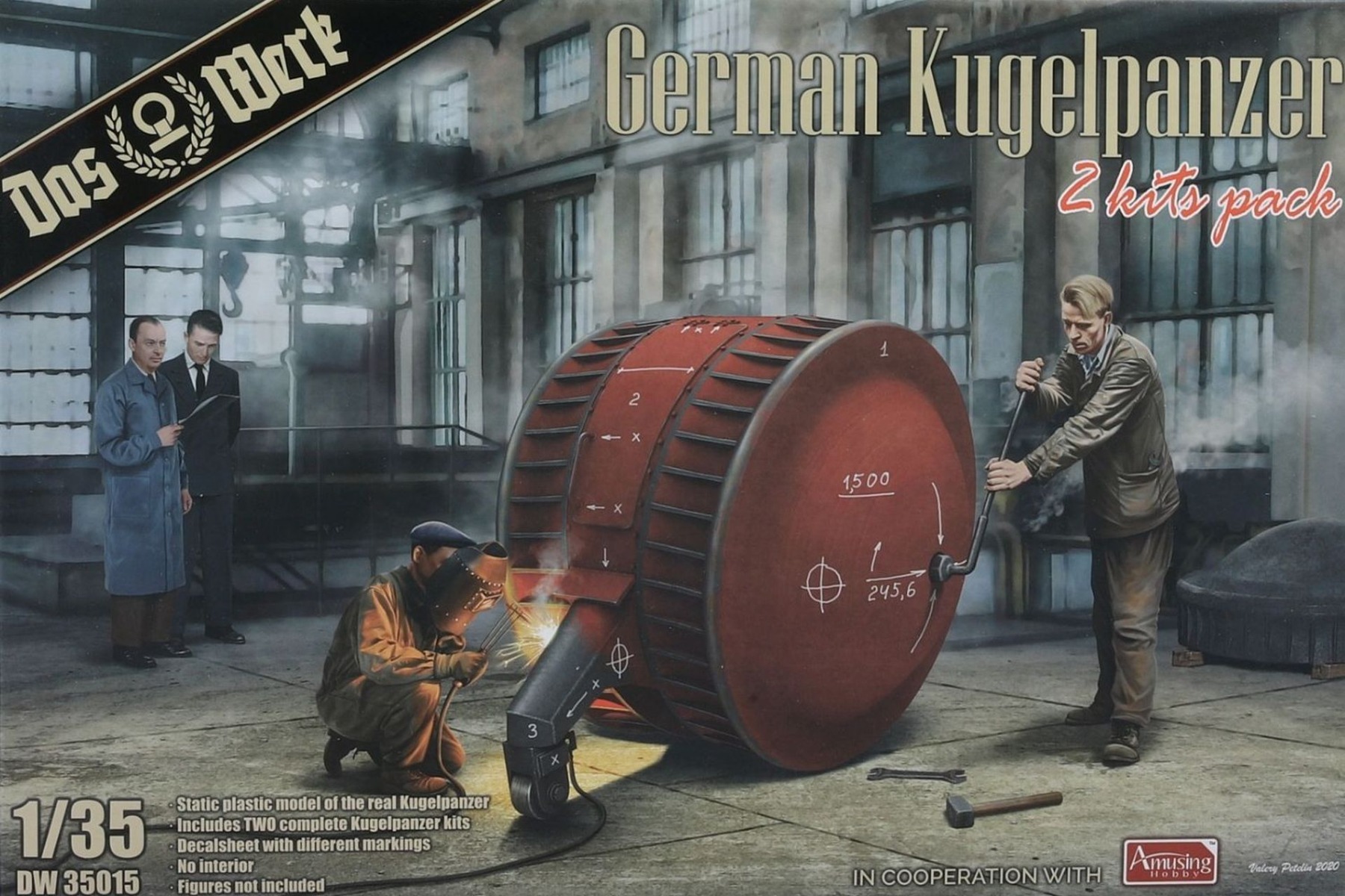 Das Werk DW35015 German Kugelpanzer 2 kits