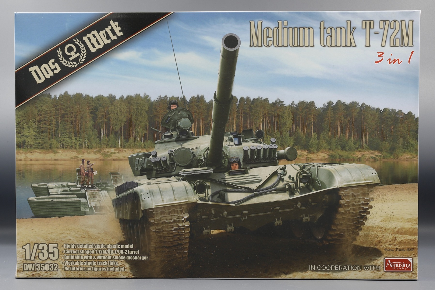 Das Werk DW35032 Medium tank T-72M 3 in 1