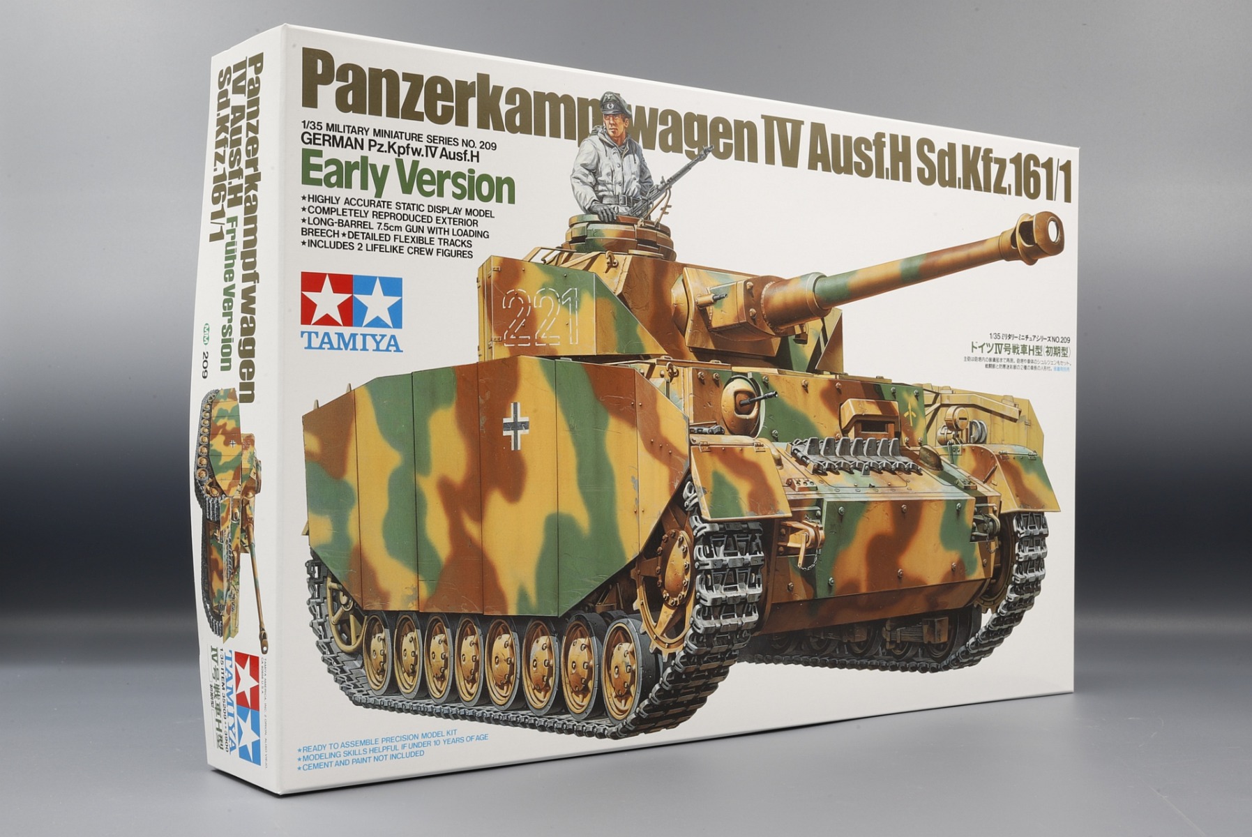 Tamiya TA35209 Sd.Kfz. 161/1 Panzerkampfwagen IV Ausf. H Early Version