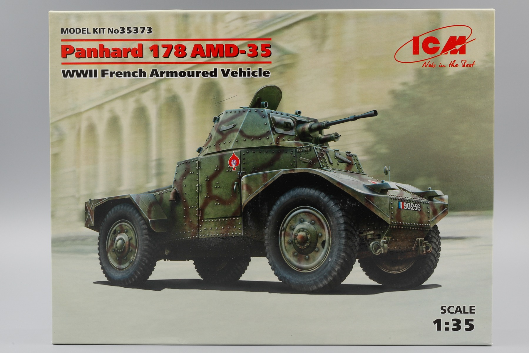 ICM35373 Panhard 178 AMD 35 WWII French Armoured Vehicle