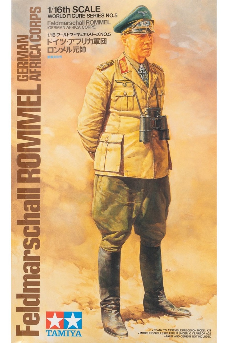 Tamiya TA36305 Feldmarschall Rommel (German Africa Corps), figurine