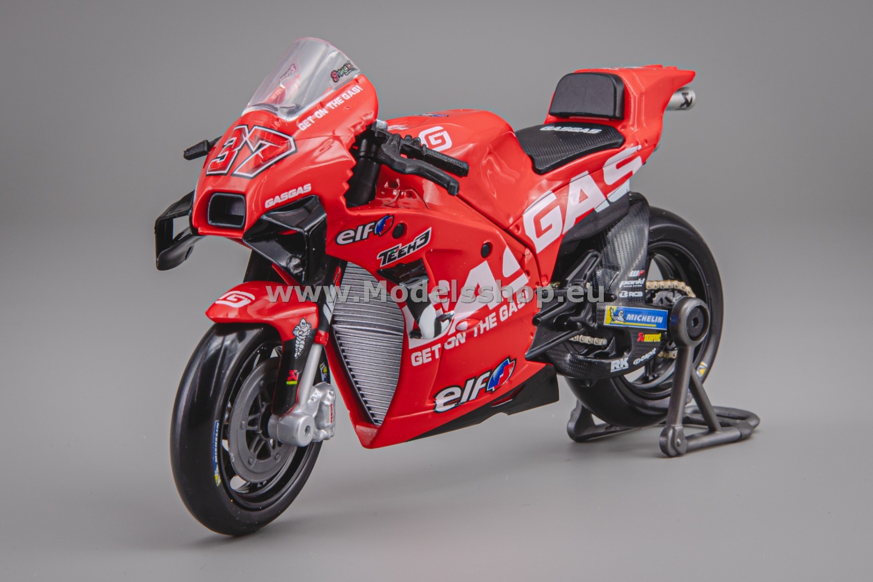 Maisto KTM RC16, No.37, Tech3 GasGas Factory Racing, MotoGP, 2023, A.Fernandez