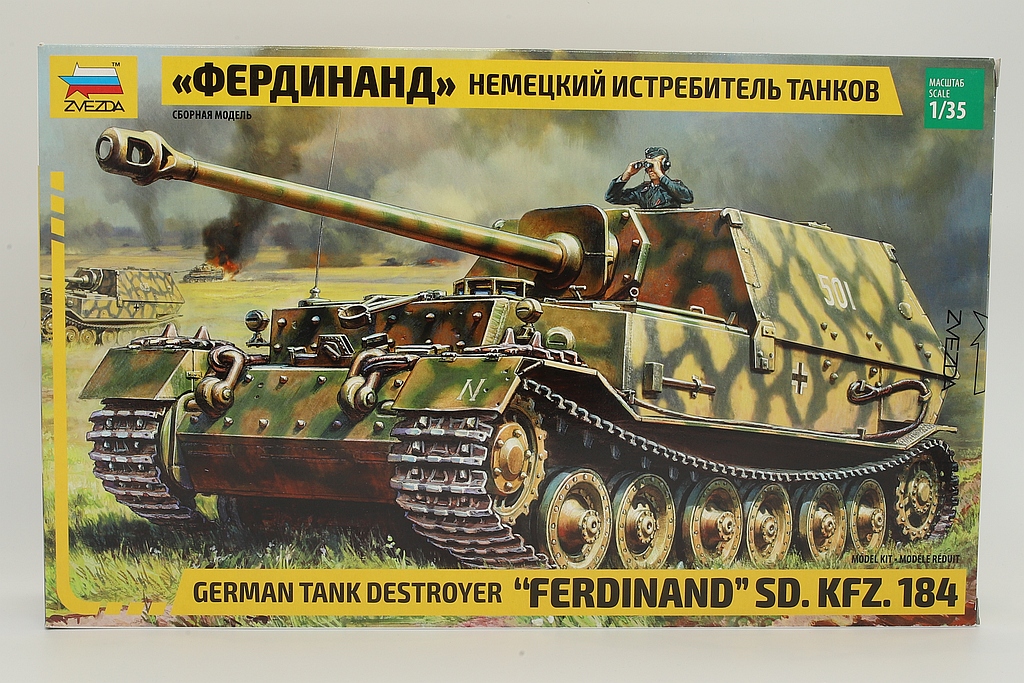 Zvezda ZV3653 German tank distroyer 