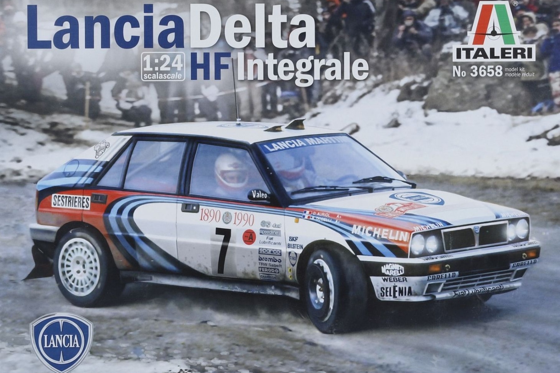 Italeri IT3658 Lancia Delta HF integrale, model kit