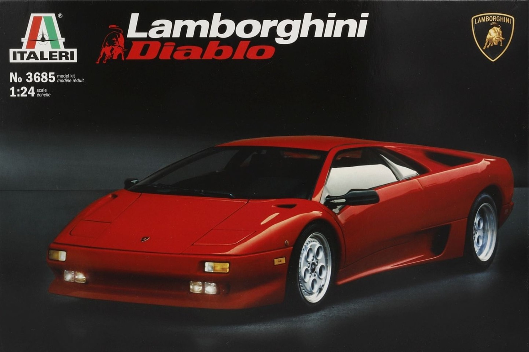 Italeri IT3685 Lamborghini Diablo, model kit