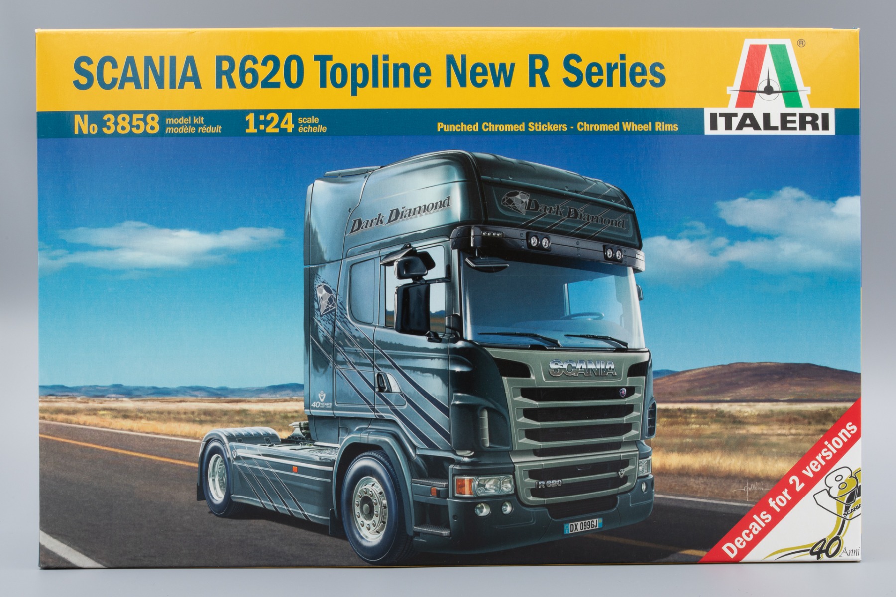 Italeri IT3858 Scania R620 Topline New R Series, model kit