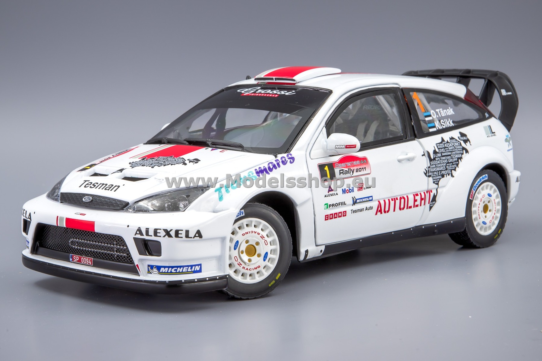 Sun Star 3913 Ford Focus RS WRC03 No.1, Saaremaa Rally 2011, O. Tänak / K. Sikk