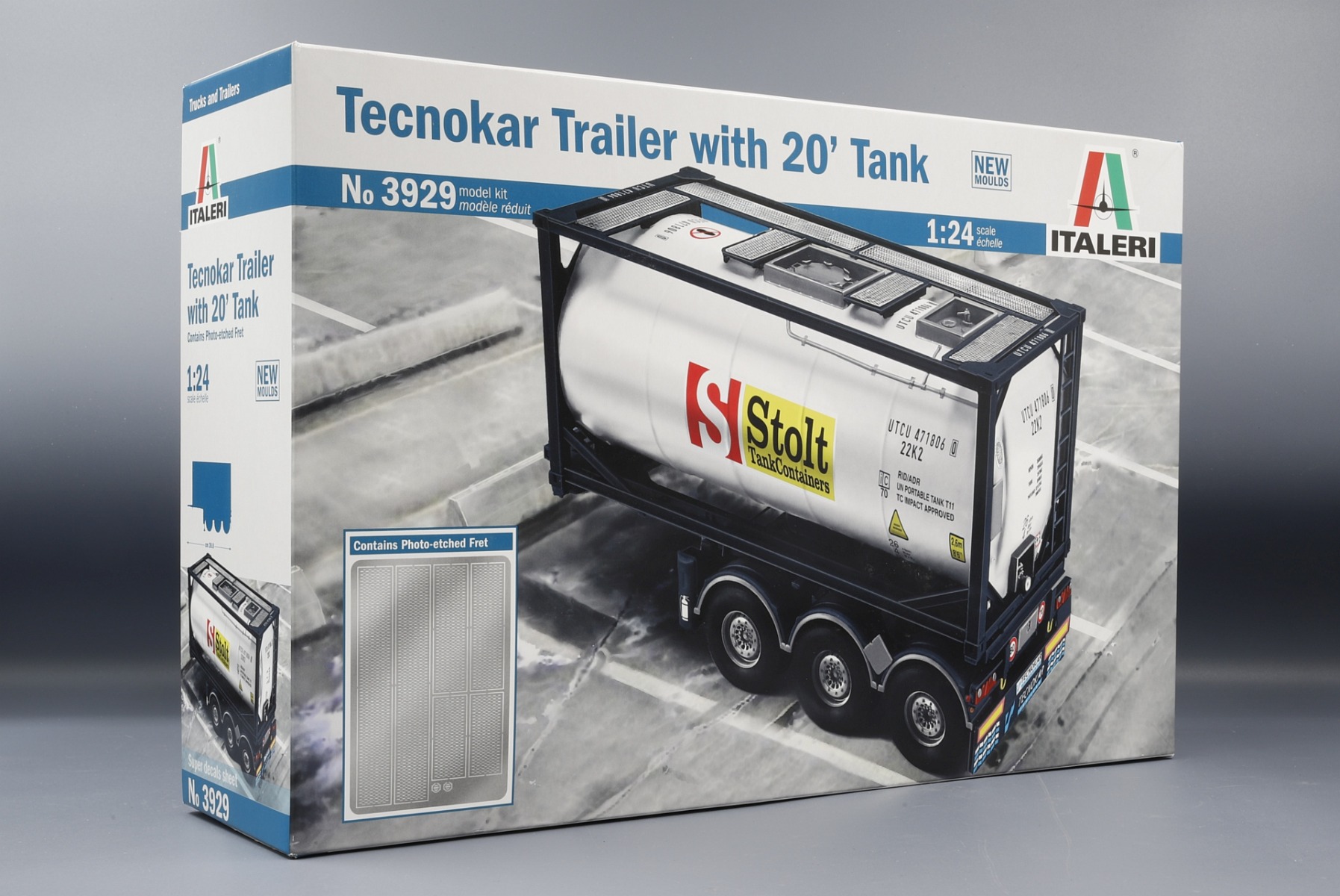 Amazon | イタレリ 1/24 TECNOKAR 20フィート タンクトレーラー