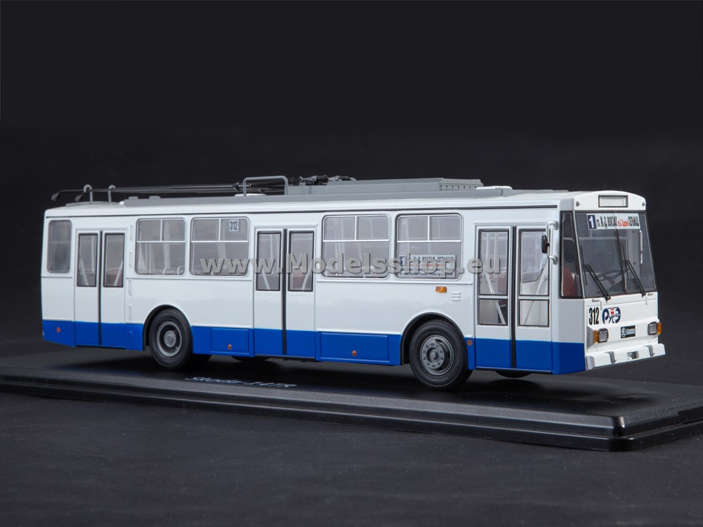 SSM4043 Skoda 14TR trolleybus /white-blue/
