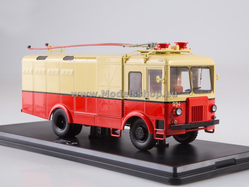 SSM4048 TG-3 freight trolleybus /red-beige/