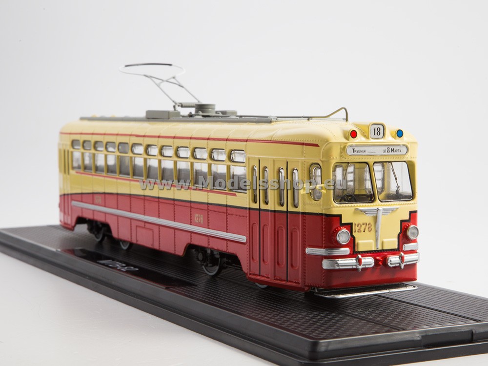 SSM4058 MTV-82 tram /red-yellow/