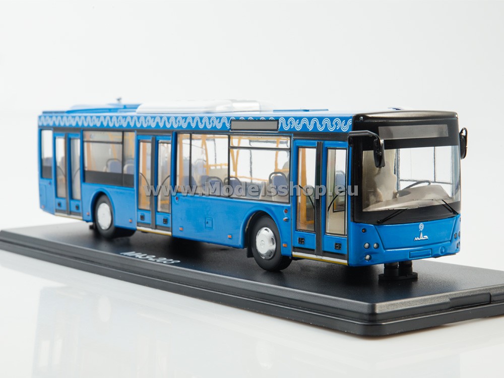 SSM4066 MAZ-203 city bus „Mosgortrans” /blue/