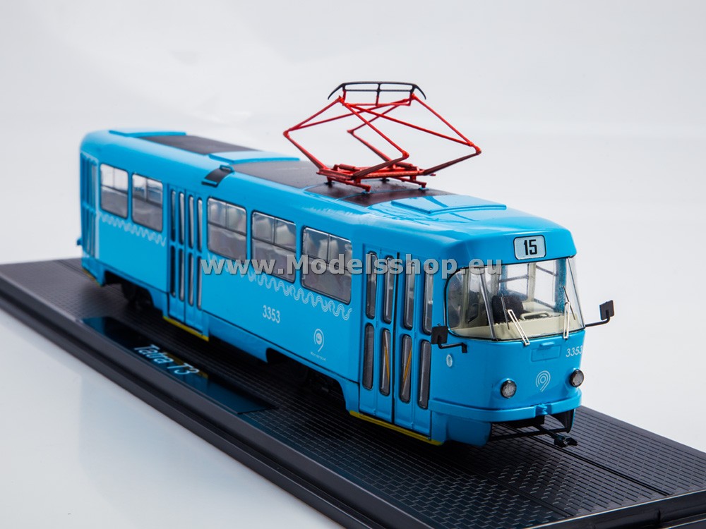 SSM4071 Tatra T3SU tram, „Mosgortrans” /blue/