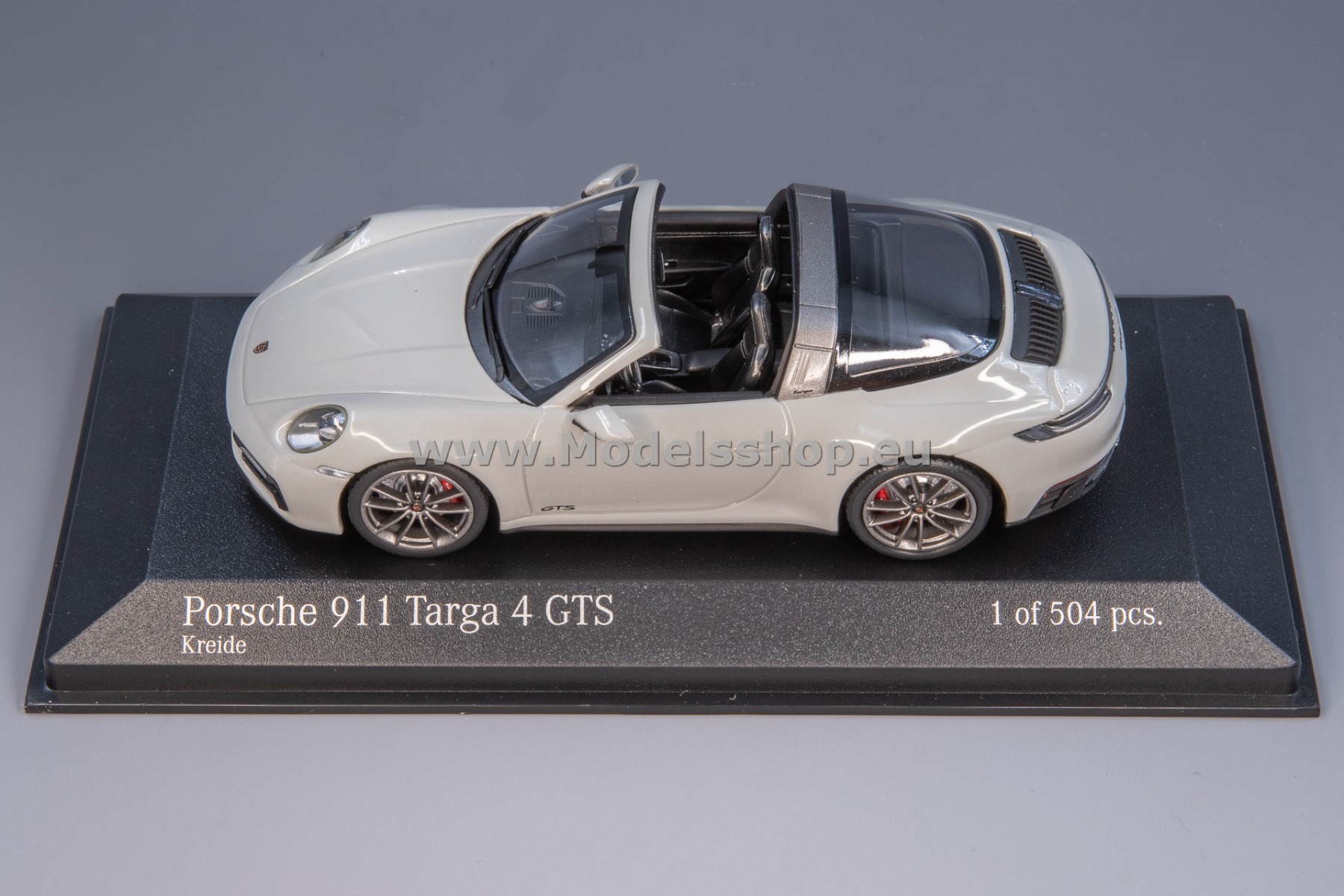 Minichamps 1:43 Porsche 911 (992) Targa 4 GTS 建設年 2022