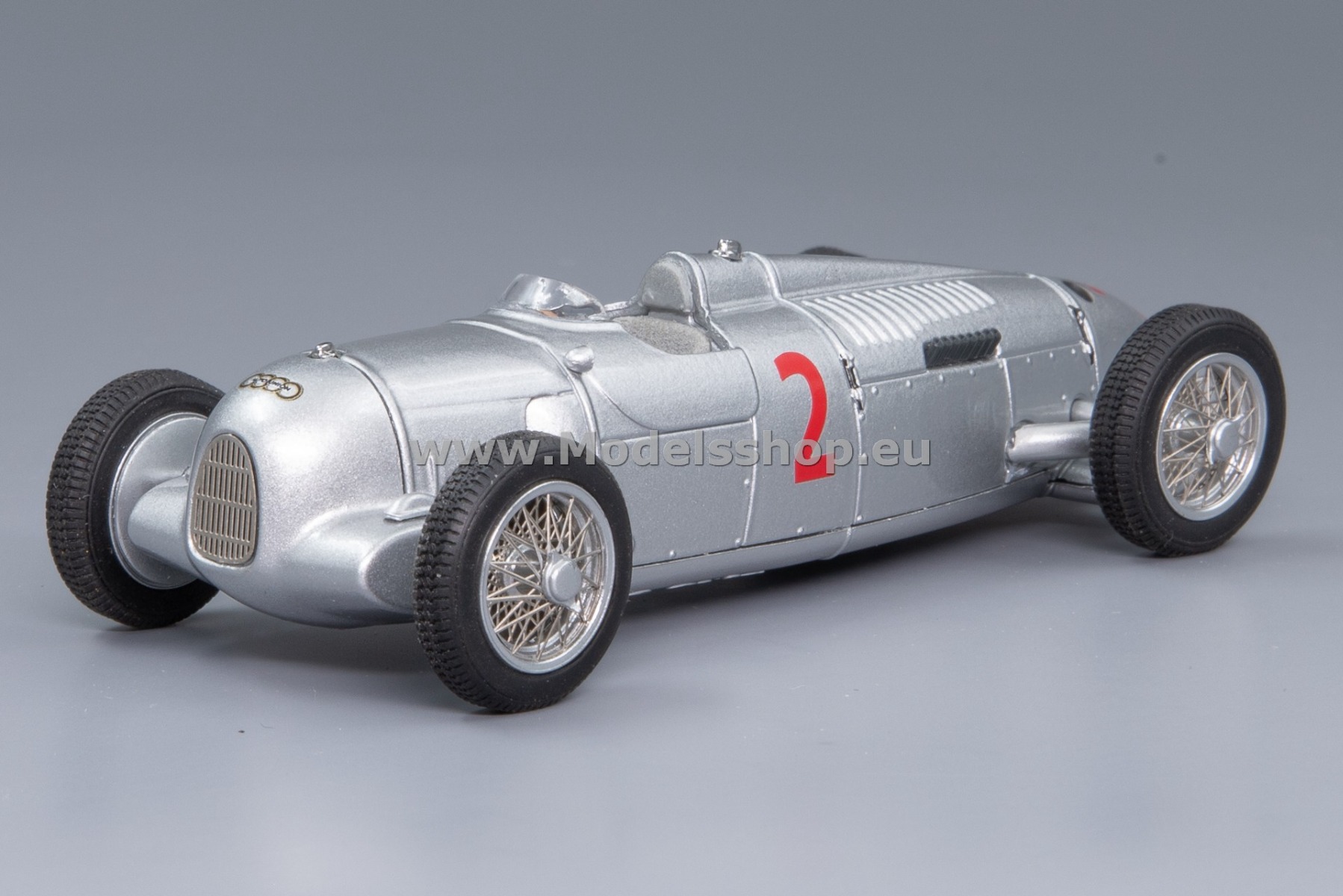 Minichamps 410353002 Auto Union Typ B Avus, No.2, 3rd place Avus Rennen 1935, Achille Varzi