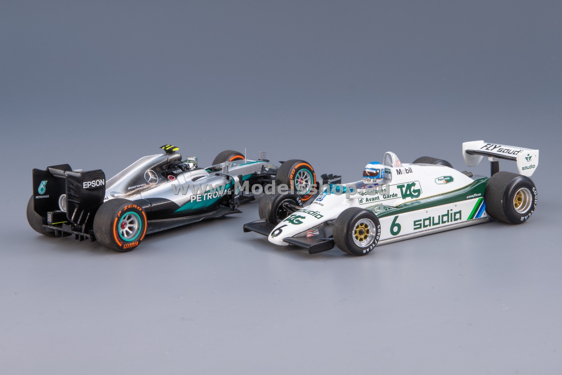 Minichamps 412821601 Williams Ford FW08 1982 / Mercedes F1