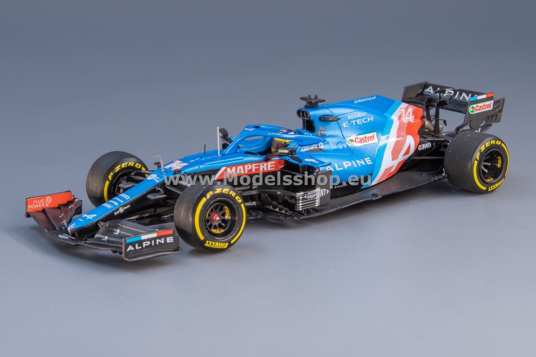Minichamps 417210114 Alpine F1 Team A521 - Bahrain GP 2021 - Fernando Alonso